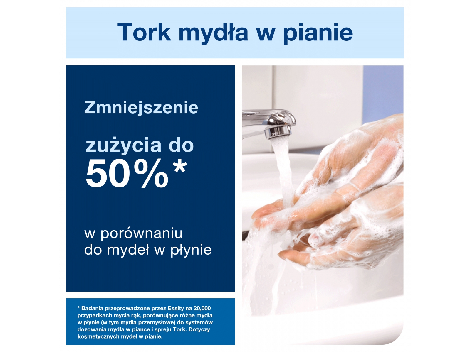 Pianka S4 TORK 520501 MILD Delikatna Premium 1L